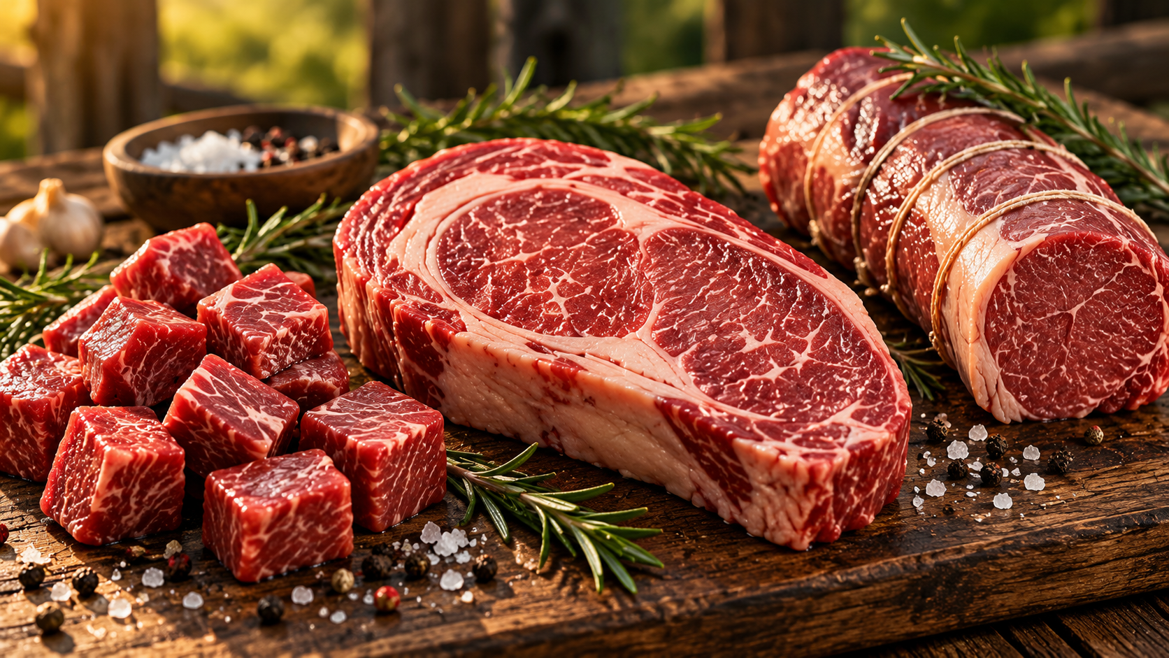 Corte de carne bovina